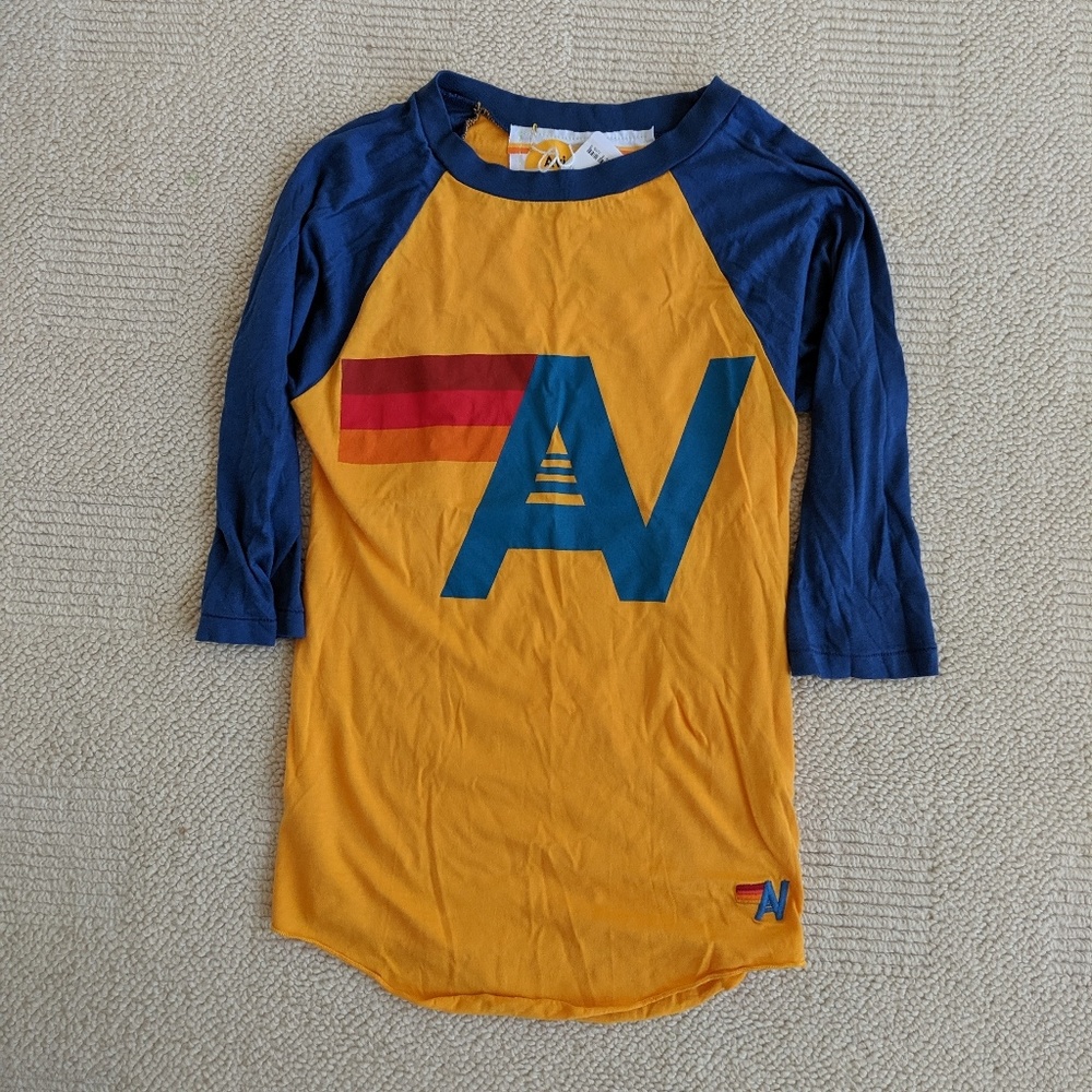 Aviator Nation new with tags - quarter sleeve tee